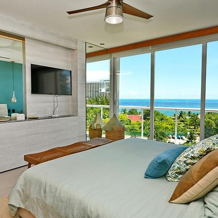 קנקון Beachfront Apartment Blue Vista מראה חיצוני תמונה