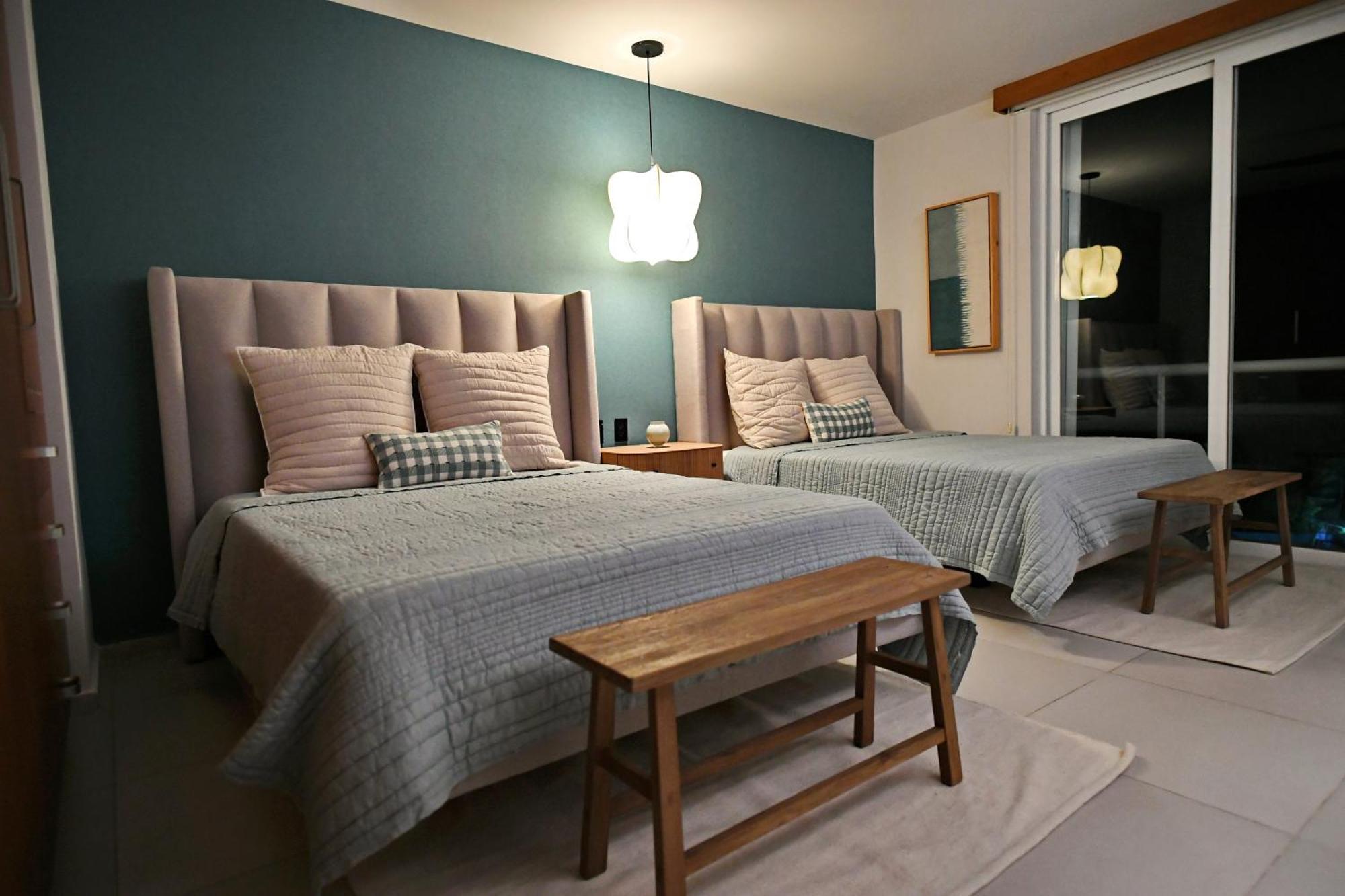 קנקון Beachfront Apartment Blue Vista מראה חיצוני תמונה