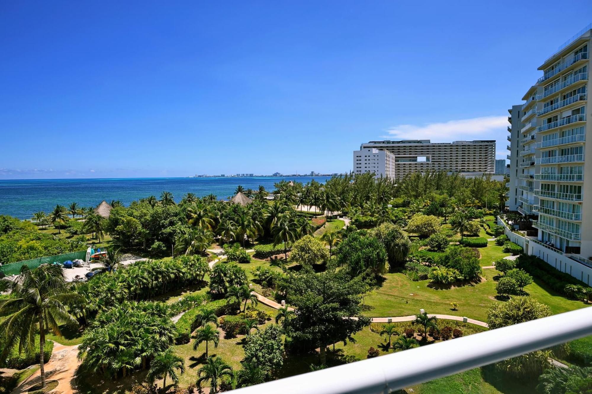 קנקון Beachfront Apartment Blue Vista מראה חיצוני תמונה